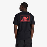NB Woven Label T-Shirt - Black