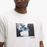 Basketball Photo Graphic T-Shirt - Sea Salt