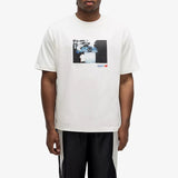 Basketball Photo Graphic T-Shirt - Sea Salt