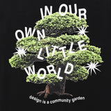 Community Garden T-Shirt - Washed Black