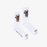 Invitational Socks - White