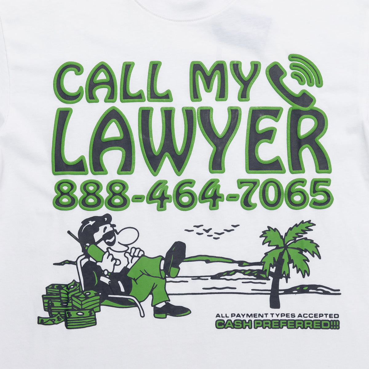 Offshore Lawyer T-Shirt - White