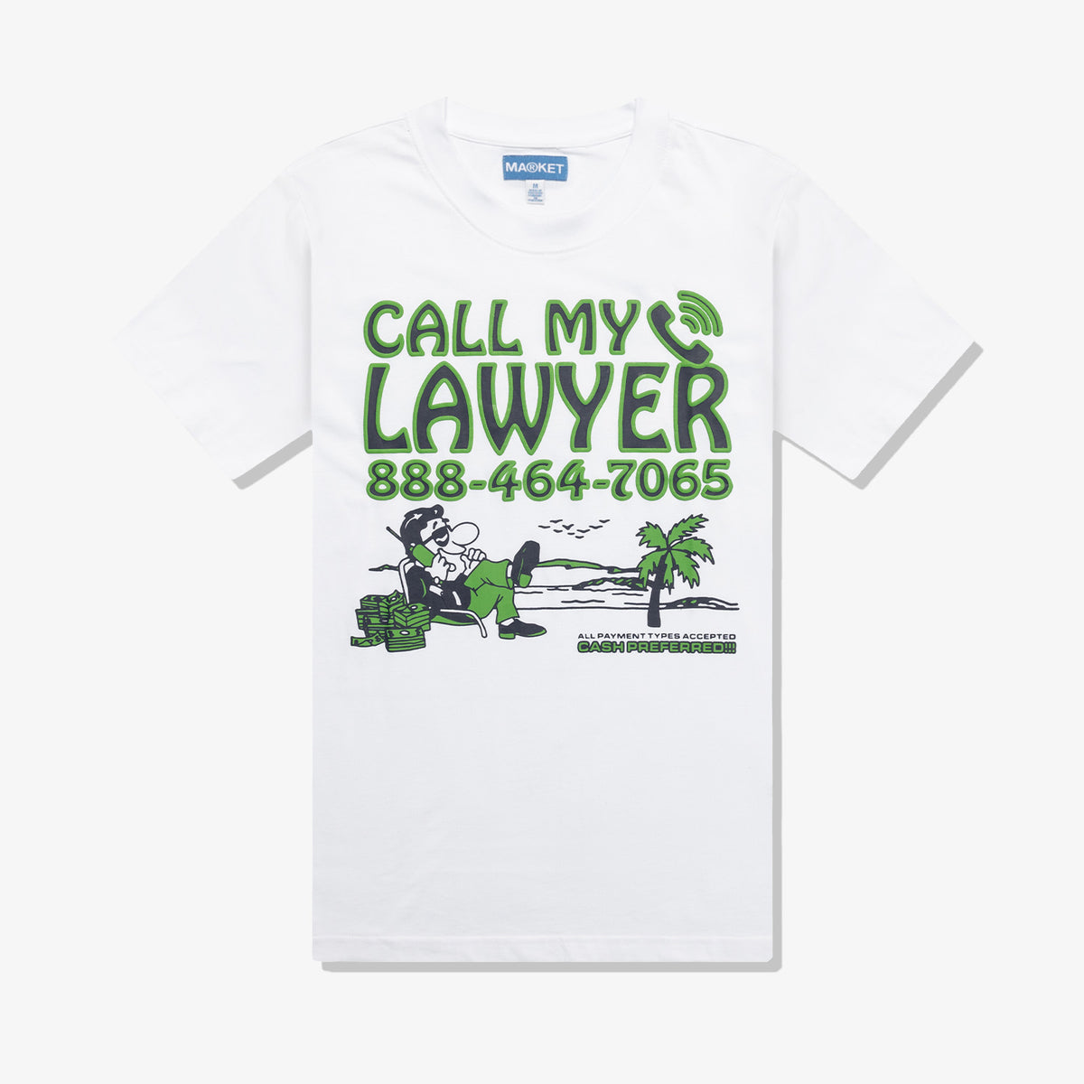 Offshore Lawyer T-Shirt - White
