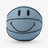Smiley Denim Pillow