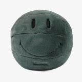 Smiley Sherpa Basketball Pillow - Sage