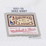 Mike Bibby Sacramento Kings 02-03 HWC Swingman Jersey - White