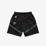 Milwaukee Bucks Icon 8" Practice Shorts - Black