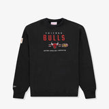 Chicago Bulls Zone Crew Sweatshirt - Faded Black