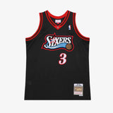 Allen Iverson Philadelphia 76ers 97-98 HWC Swingman Jersey - Black