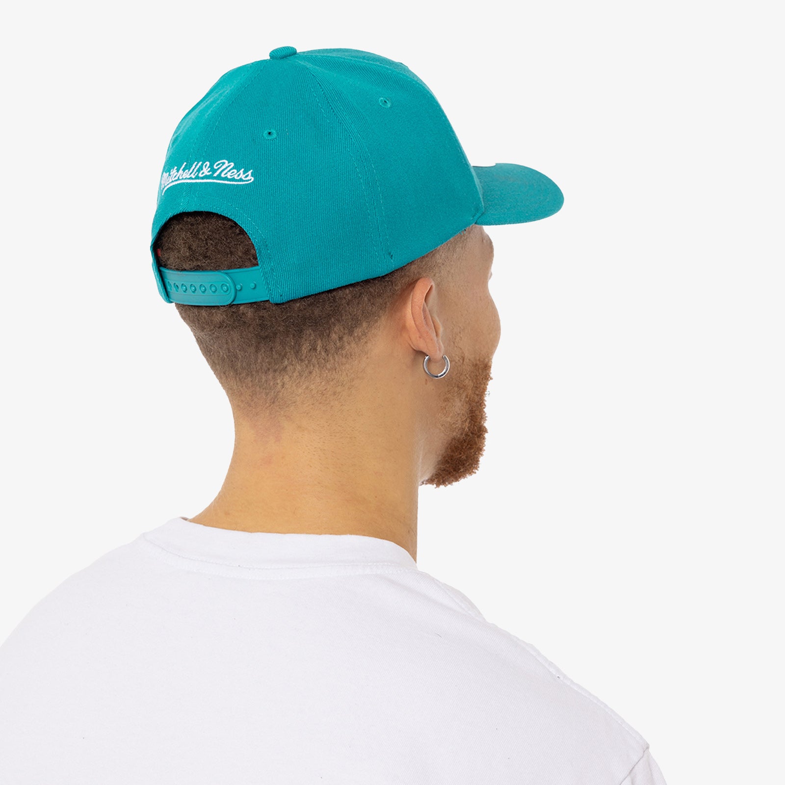 Charlotte Hornets Team Ground Classic Redline Snapback - Teal – Throwback
