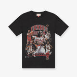 Dennis Rodman Chicago Bulls Player Graphic T-Shirt - Black