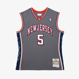 Jason Kidd, New Jersey Nets 04-05 HWC Swingman Jersey - Grey