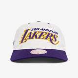 Los Angeles Lakers Team Script Deadstock Snapback - Off White