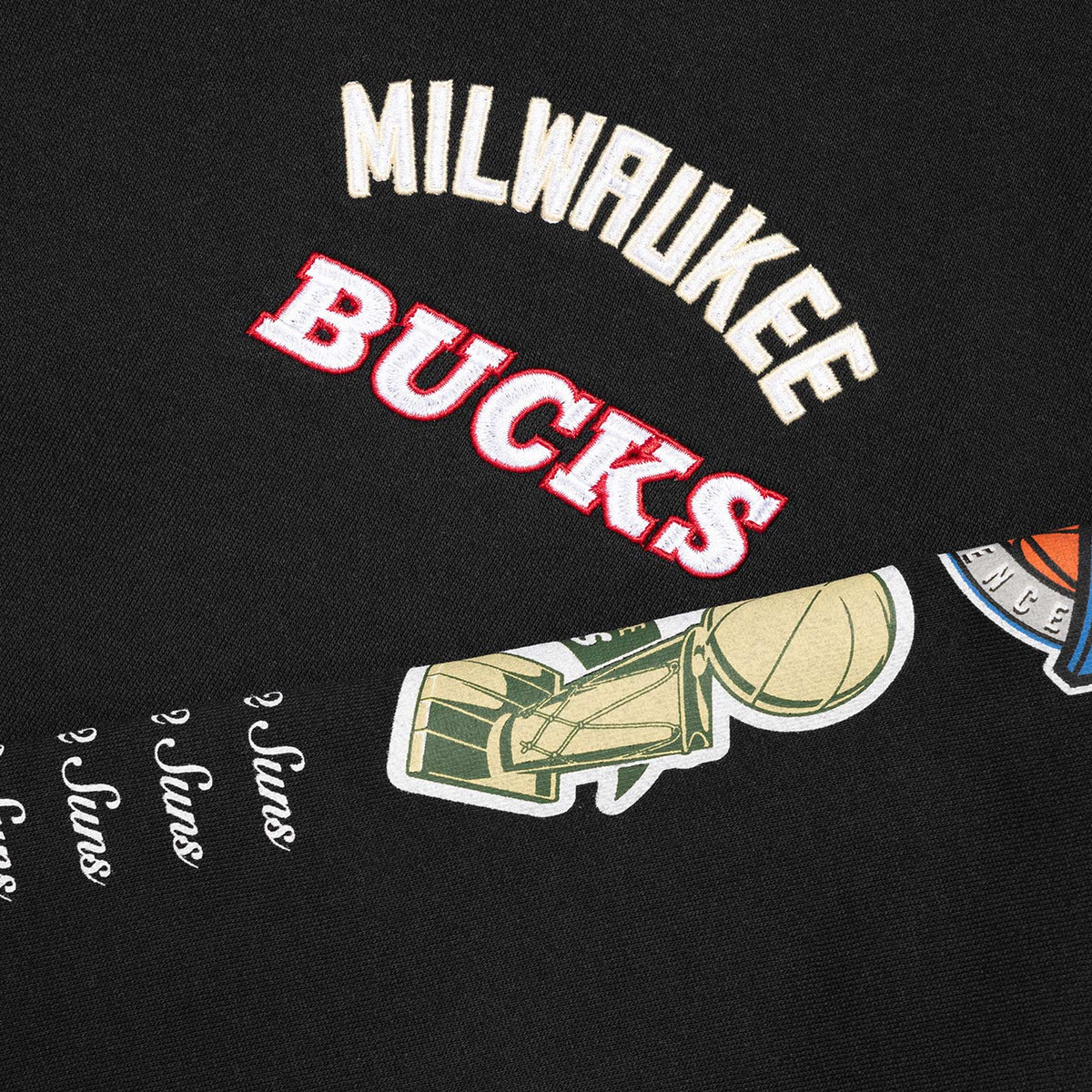 Mens Milwaukee Bucks Hoodie Black, Mitchell & Ness Hoodies & Sweatshirts