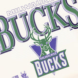 Milwaukee Bucks Underscore Crew Sweatshirt - Unbleached