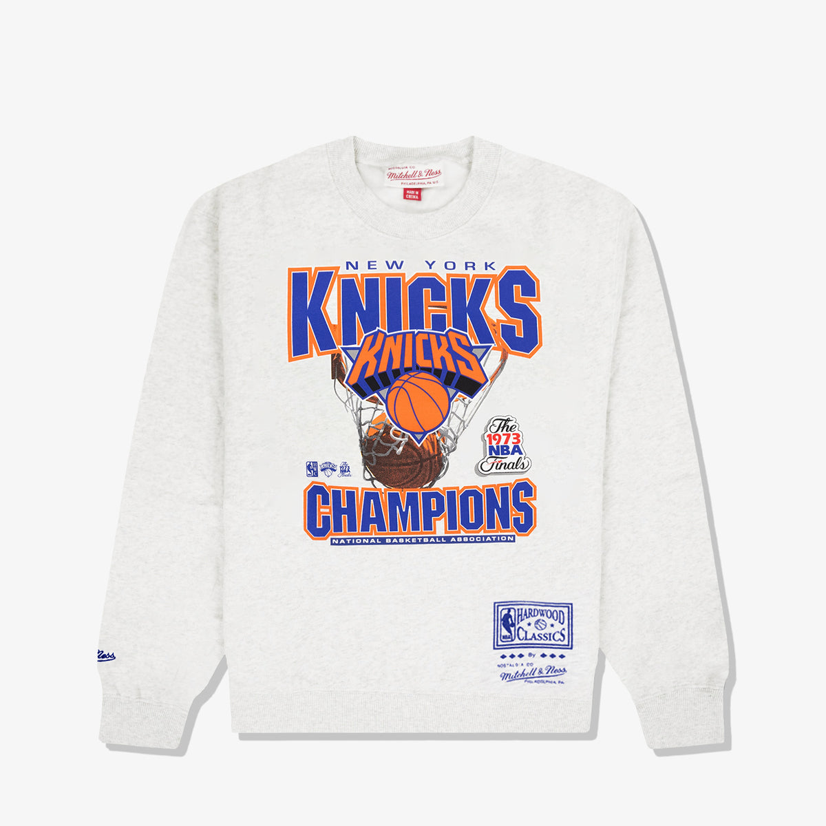 Vtg Mitchell & Ness New York Knicks Jersey Long Sleeve Size 3Xl/5Xl