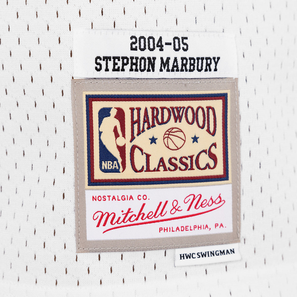 Men's Minnesota Timberwolves Stephon Marbury Mitchell & Ness Black Hardwood Classics Swingman Jersey
