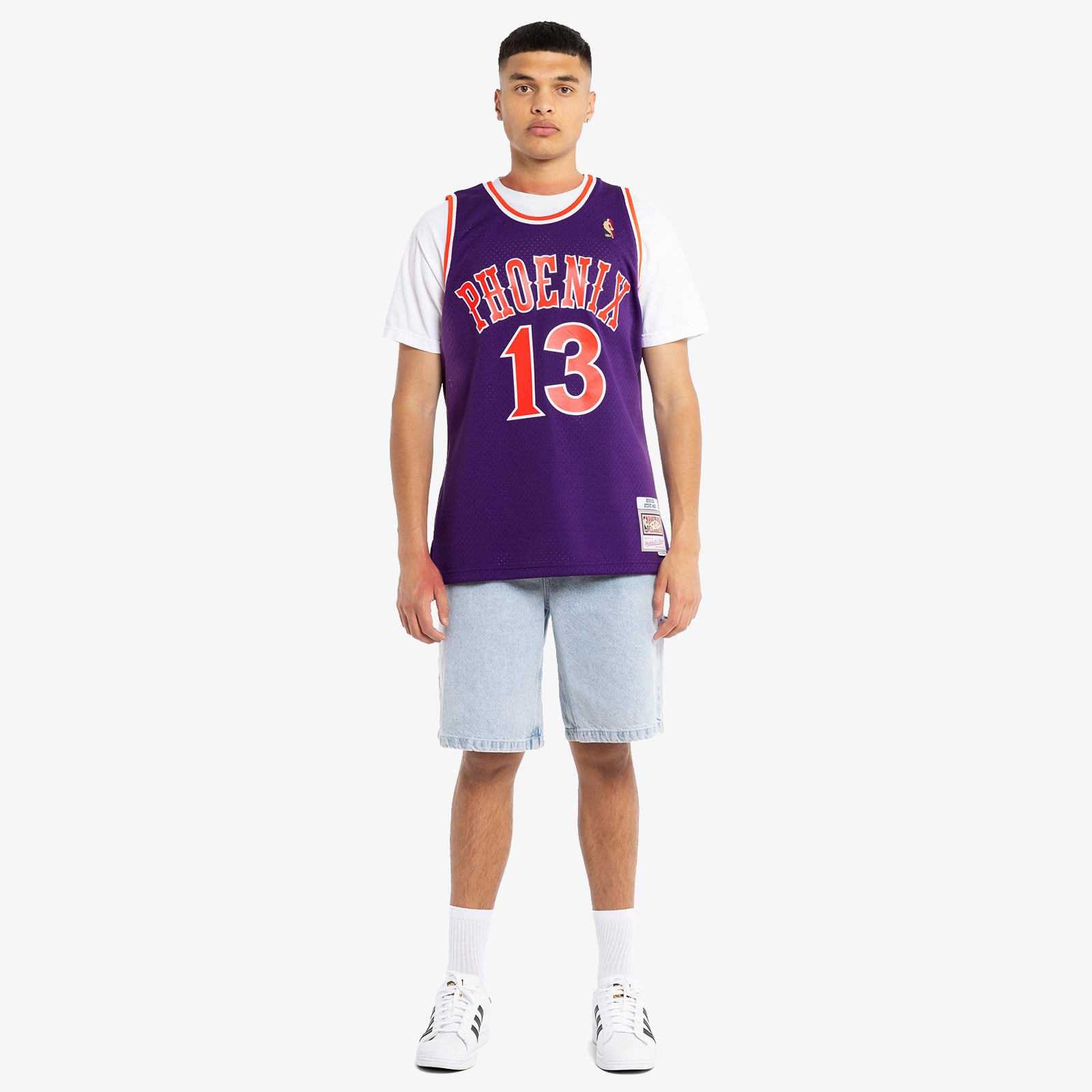 Steve nash purple suns jersey hotsell