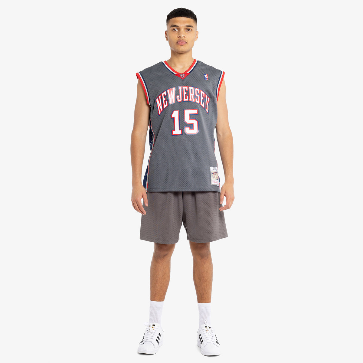 Vince Carter New Jersey Nets 04 05 HWC Swingman Jersey Navy