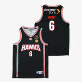 Will Hickey Illawarra Hawks 2025 NBL Primary Jersey - Black