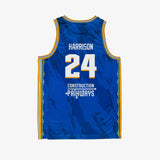 Tyrell Harrison Brisbane Bullets 2025 NBL Primary Jersey - Royal