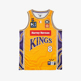 Mathew Dellavedova Sydney Kings 2025 NBL Indigenous Jersey - Yellow