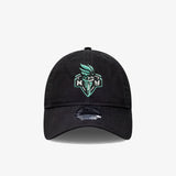 New York Liberty 9Twenty Logo Adjustable Cap - Black