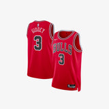 Josh Giddey Chicago Bulls Icon Edition Kids Swingman Jersey - Red