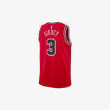 Josh Giddey Chicago Bulls Icon Edition Youth Swingman Jersey - Red