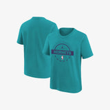 Charlotte Hornets Practice Youth T-Shirt - Rapid Teal