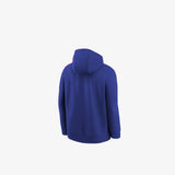 Golden State Warriors Youth Club Fleece Pullover Practice Hoodie - Rush Blue