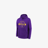 Los Angeles Lakers Youth Club Fleece Pullover Practice Hoodie - Field Purple