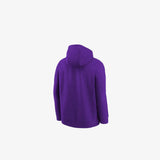 Los Angeles Lakers Youth Club Fleece Pullover Practice Hoodie - Field Purple