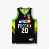 Nathan Sobey SE Melbourne Phoenix 2025 NBL Primary Jersey - Black