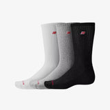 NB Patch Logo Crew Socks (3 Pairs) - Multi