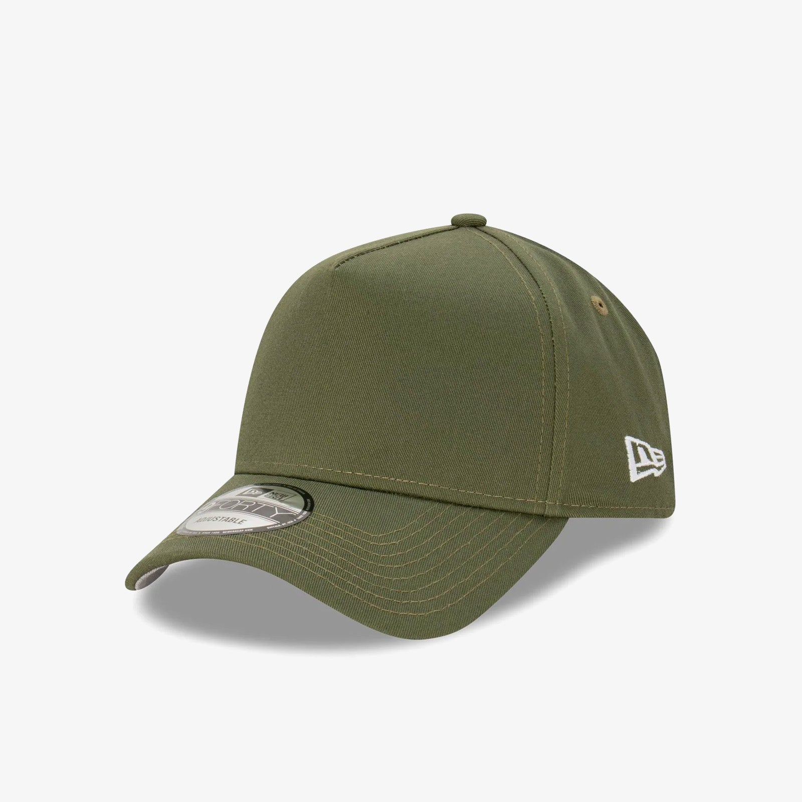 New Era 9Forty Essentials A Frame Snapback Olive Green