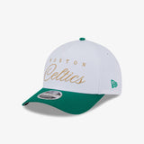 Boston Celtics Draft 9Forty A-Frame Cap - White
