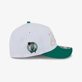 Boston Celtics Draft 9Forty A-Frame Cap - White