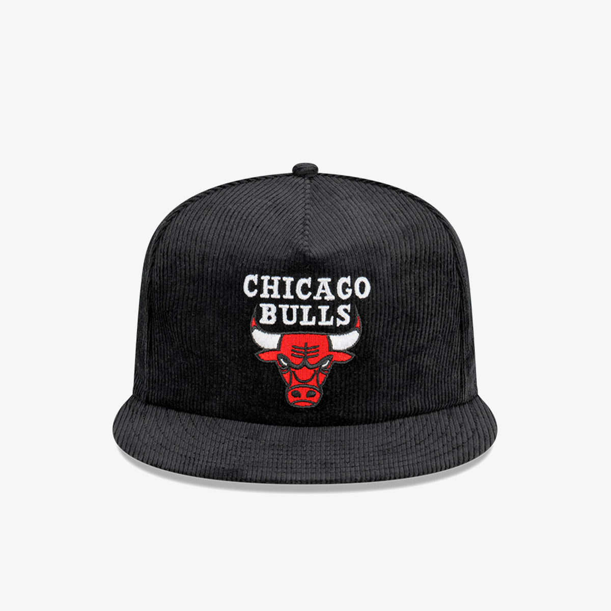 Chicago Bulls Golfer Logo Corduroy Snapback