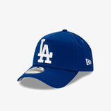 Los Angeles 9Forty A-Frame Oversize Logo Adjustable Snapback - Blue