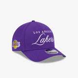 Los Angeles Lakers Draft 9Forty A-Frame Cap - Purple