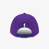 Los Angeles Lakers Draft 9Forty A-Frame Cap - Purple