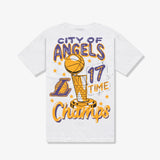 Los Angeles Lakers NBA Champs Oversized T-Shirt - White