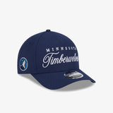 Minnesota Timberwolves Draft 9Forty A-Frame Cap - Navy