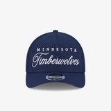 Minnesota Timberwolves Draft 9Forty A-Frame Cap - Navy