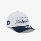 Minnesota Timberwolves Draft 9Forty A-Frame Cap - White