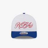 NBA Logo Draft 9Forty A-Frame Cap - White