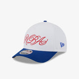 NBA Logo Draft 9Forty A-Frame Cap - White