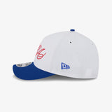 NBA Logo Draft 9Forty A-Frame Cap - White