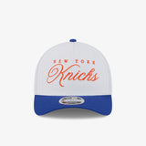 New York Knicks Draft 9Forty A-Frame Cap - White